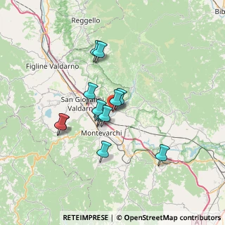 Mappa Via Sabotino in Terranuova Bracciolini, 52028 Terranuova Bracciolini AR, Italia (5.54538)
