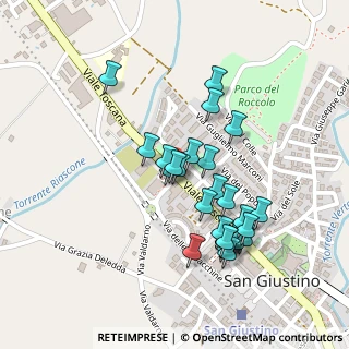 Mappa Via Giovanni Ottavio Bufalini, 06016 San Giustino PG, Italia (0.21111)