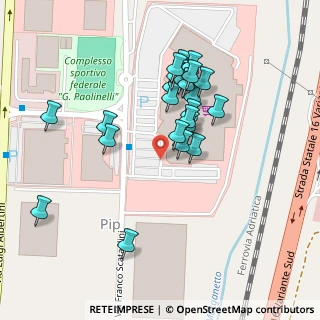 Mappa Via Scataglini 6 Centro Commerciale Auchan, 60131 Ancona AN, Italia (0.10417)