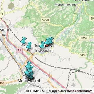 Mappa Via Isonzo, 52028 Terranuova Bracciolini AR, Italia (2.68474)