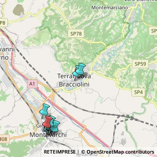 Mappa Via Isonzo, 52028 Terranuova Bracciolini AR, Italia (2.98417)