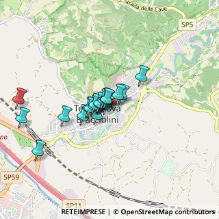 Mappa Via Isonzo, 52028 Terranuova Bracciolini AR, Italia (0.5945)