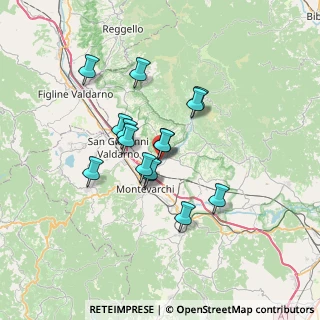 Mappa Via Isonzo, 52028 Terranuova Bracciolini AR, Italia (5.43933)