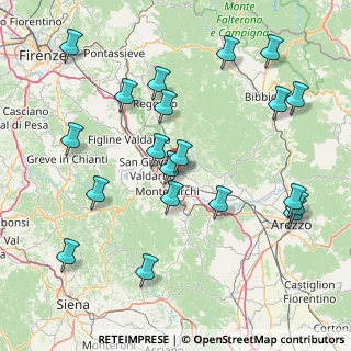 Mappa Via Isonzo, 52028 Terranuova Bracciolini AR, Italia (18.682)