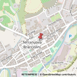 Mappa Via Roma, 66, 52028 Terranuova Bracciolini, Arezzo (Toscana)