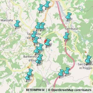 Mappa Strada Spicciano, 50028 Tavarnelle Val di Pesa FI, Italia (2.4825)
