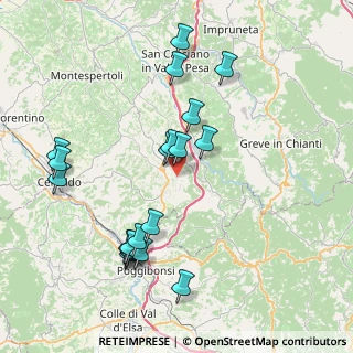 Mappa Strada Spicciano, 50028 Tavarnelle Val di Pesa FI, Italia (8.5995)
