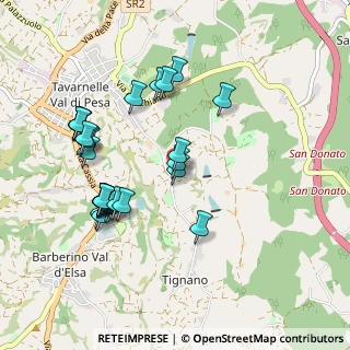 Mappa Strada Spicciano, 50028 Tavarnelle Val di Pesa FI, Italia (1)