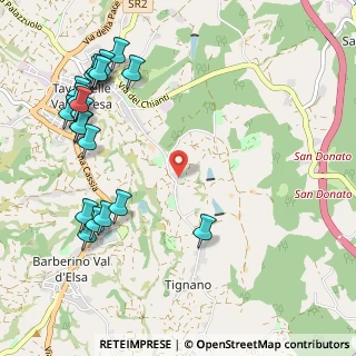 Mappa Strada Spicciano, 50028 Tavarnelle Val di Pesa FI, Italia (1.3795)