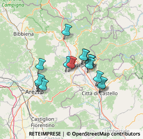 Mappa SP della Libbia, 52031 Sansepolcro AR, Italia (11.45938)