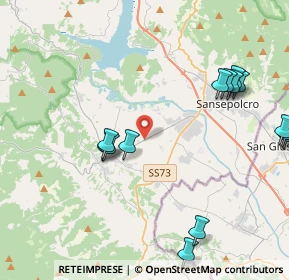 Mappa Strada Provinciale della Libbia, 52031 Sansepolcro AR, Italia (5.10214)