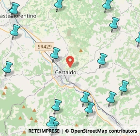 Mappa 50052 Certaldo FI, Italia (6.7695)