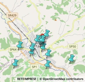 Mappa 50052 Certaldo FI, Italia (1.53)