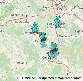 Mappa 50052 Certaldo FI, Italia (9.68867)