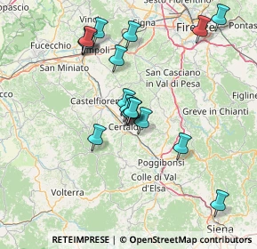 Mappa 50052 Certaldo FI, Italia (14.11647)