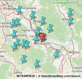 Mappa ª S.da Poggilupi, 52028 Terranuova Bracciolini AR (16.8975)