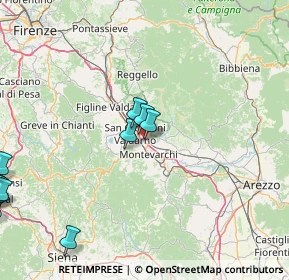 Mappa ª S.da Poggilupi, 52028 Terranuova Bracciolini AR (27.88333)