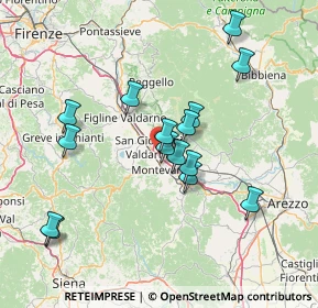 Mappa ª Strada Poggilupi, 52028 Terranuova Bracciolini AR (14.25267)