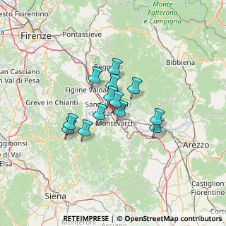 Mappa Poggilupi, 52028 Terranuova Bracciolini AR, Italia (9.26615)