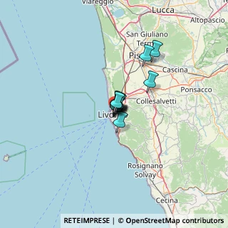 Mappa Via del Voltone, 57125 Livorno LI, Italia (5.33273)