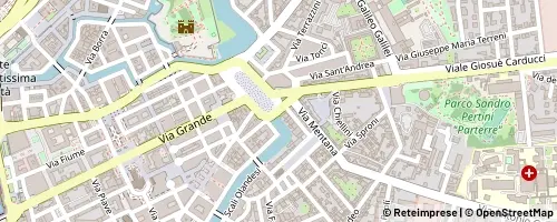Mappa Livorno