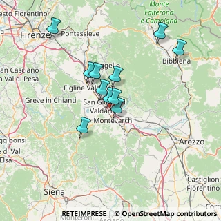Mappa Via VII, 52028 Terranuova Bracciolini AR, Italia (12.14545)