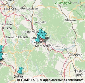 Mappa Via VII, 52028 Terranuova Bracciolini AR, Italia (28.022)