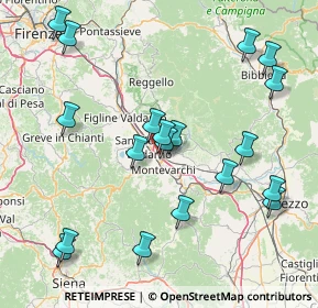 Mappa Via VII, 52028 Terranuova Bracciolini AR, Italia (18.32421)