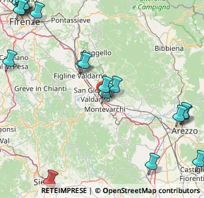 Mappa ° Strada Poggilupi, 52028 Terranuova Bracciolini AR (26.178)