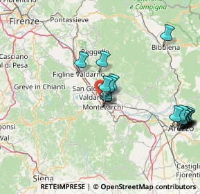 Mappa Via VII, 52028 Terranuova Bracciolini AR, Italia (18.208)