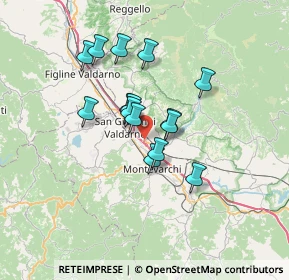 Mappa Via VII, 52028 Terranuova Bracciolini AR, Italia (5.38467)