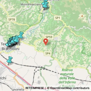 Mappa Via Strabuzzoni, 52028 Terranuova Bracciolini AR, Italia (3.3925)