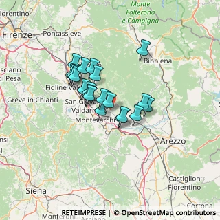 Mappa Via Strabuzzoni, 52028 Terranuova Bracciolini AR, Italia (10.1065)