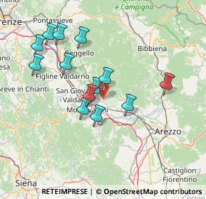 Mappa Via Strabuzzoni, 52028 Terranuova Bracciolini AR, Italia (14.25077)