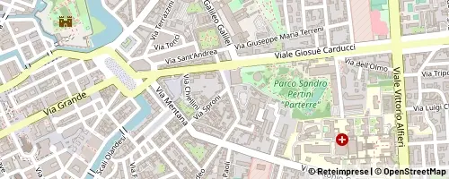 Mappa Livorno
