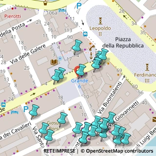 Mappa Largo del Cisternino, 57123 Livorno LI, Italia (0.07143)