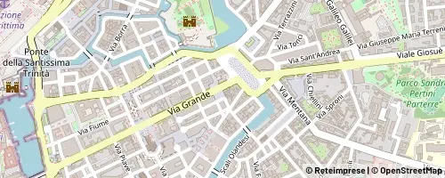 Mappa Livorno