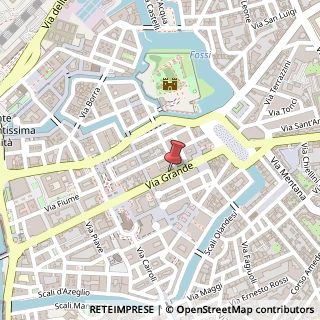 Mappa Via Grande, 26, 57123 Livorno, Livorno (Toscana)