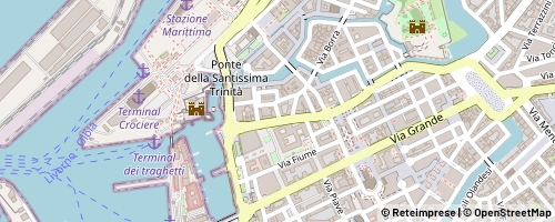 Mappa Livorno