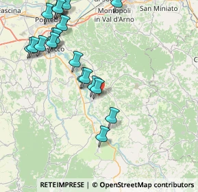 Mappa 56037 Peccioli PI, Italia (9.7045)