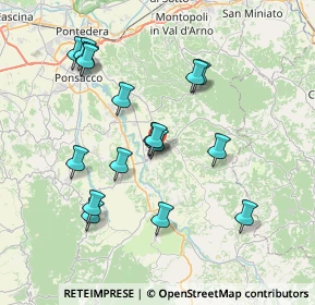 Mappa 56037 Peccioli PI, Italia (7.59059)