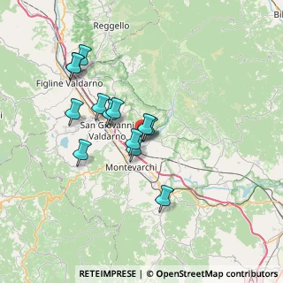 Mappa Via Poggio Bracciolini, 52028 Terranuova Bracciolini AR, Italia (6.42231)