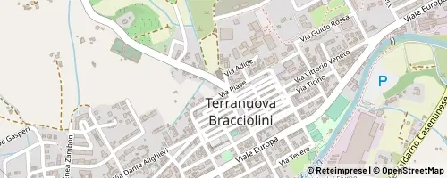Mappa Terranuova Bracciolini