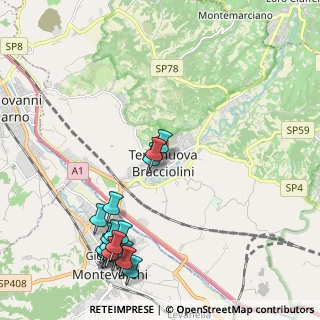 Mappa Via Poggio Bracciolini, 52028 Terranuova Bracciolini AR, Italia (2.73)