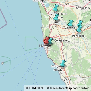 Mappa Via Gazzarini, 57125 Livorno LI, Italia (15.26273)