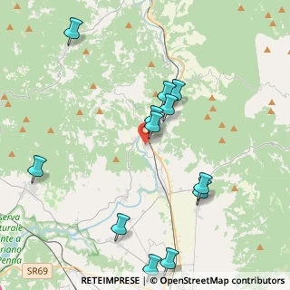 Mappa Via Fossombroni, 52010 Subbiano AR, Italia (4.60833)