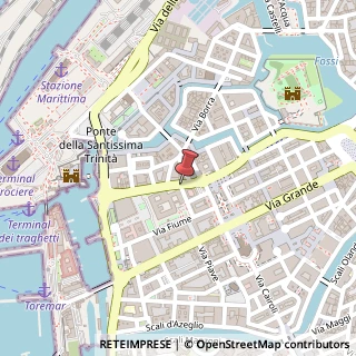 Mappa Via San Giovanni,  10, 57123 Livorno, Livorno (Toscana)
