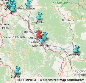 Mappa Via Giuseppe Verdi, 52028 Terranuova Bracciolini AR, Italia (27.275)