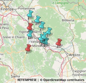 Mappa Via Giuseppe Verdi, 52028 Terranuova Bracciolini AR, Italia (8.94)