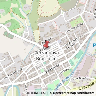 Mappa Via Giuseppe Verdi, 25/27, 52028 Terranuova Bracciolini, Arezzo (Toscana)